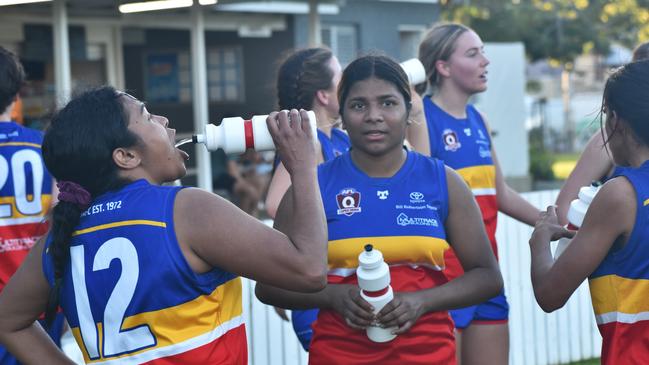 AFL Capricornia senior women, Round 1, Rockhampton Panthers versus Gladstone Suns, at Rockhampton Cricket Grounds on April 13, 2024.