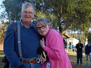 'PARKRUN SAVED MY LIFE': Ann Guyatt with her husband and biggest supporter, Bob. Picture: Matt Collins