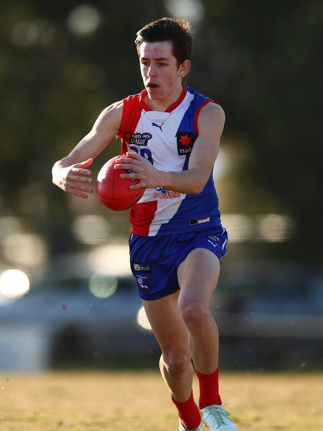 Xavier Lindsay made his senior debut for Leongatha last year when free of Gippsland Power commitments. Picture: Graham Denholm