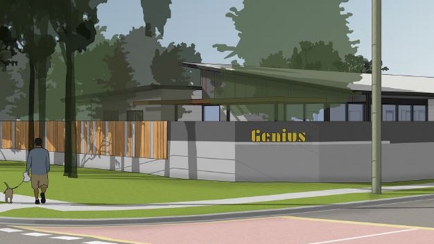 Artist impression for childcare centre proposal at Kianawah Rd, Wynnum West.