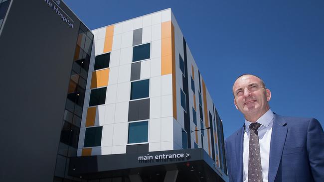 Healthe Care CEO Steve Atkins at Robina Private Hospital