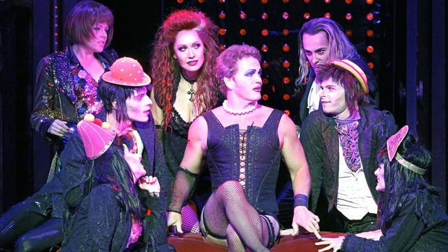 Craig McLachlan in The Rocky Horror Show.