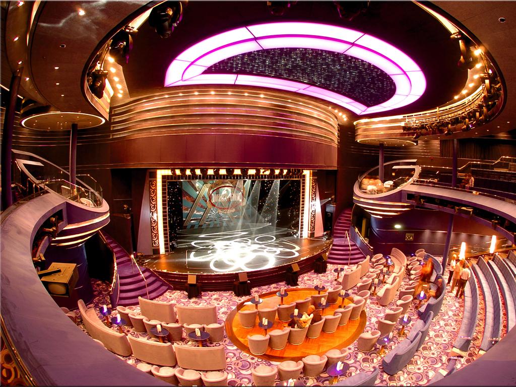 The Palladium Theatre on P&amp;O’s Arcadia.