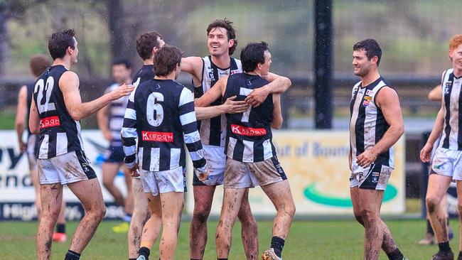 Castlemaine had their best win in the Bendigo league in years on Saturday. Picture: Castlemaine Football Netball Club.