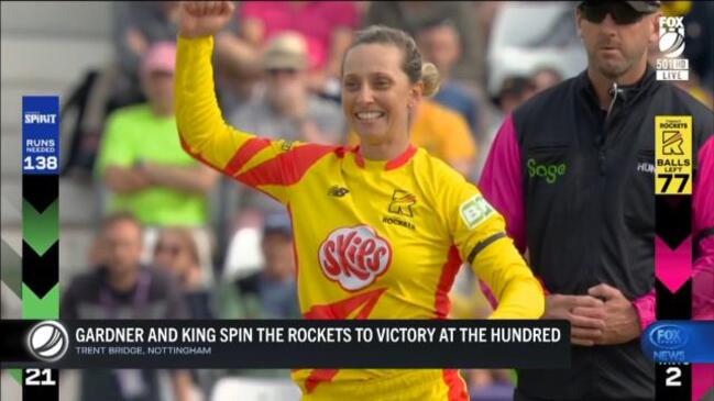 Ash Gardner spins her Trent Rockets to win in The Hundred