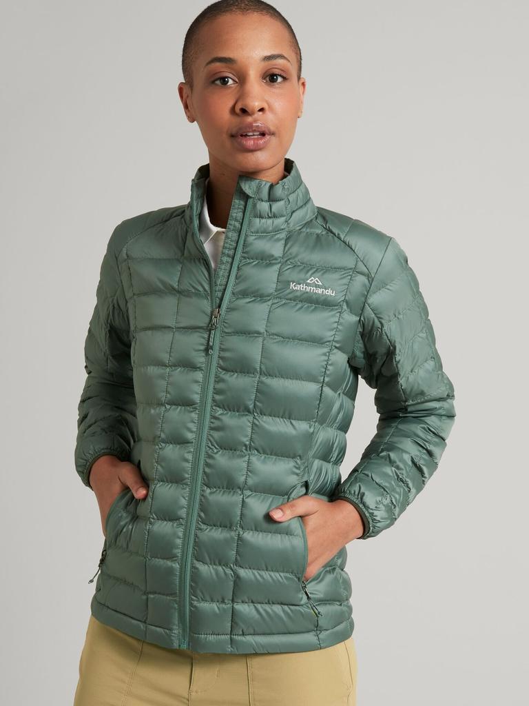 kathmandu jacket with green inside