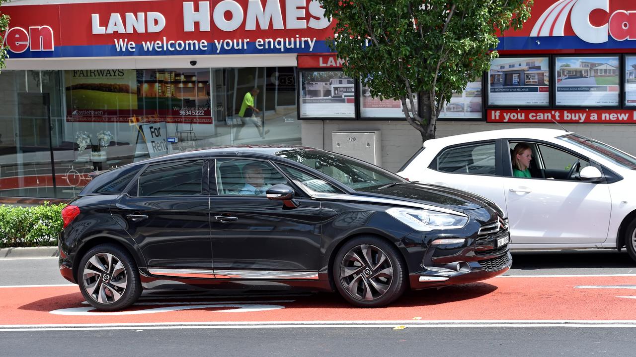 You are only allowed in bus lanes in very specific circumstances. Picture: AAP Image/Troy Snook