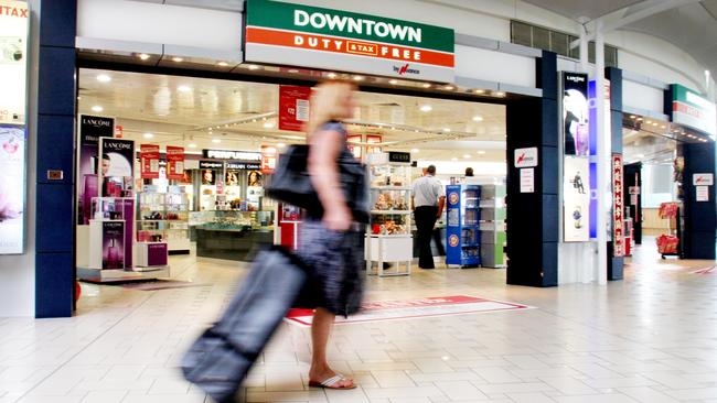 Downtown Duty Free store at Brisbane Airport.