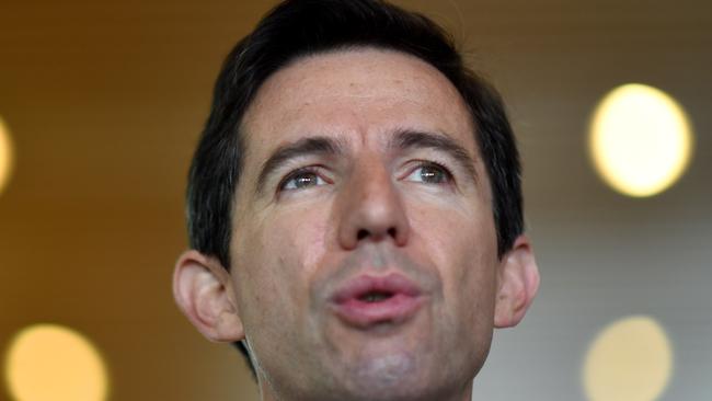 Education Minister Simon Birmingham. Picture: AAP