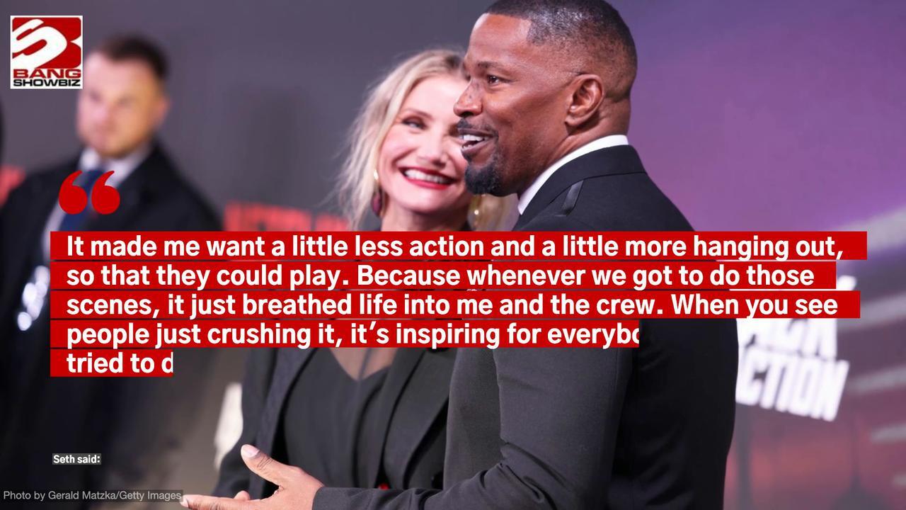 Cameron Diaz and Jamie Foxx were 'finishing each other's sentences' on Back in Action set