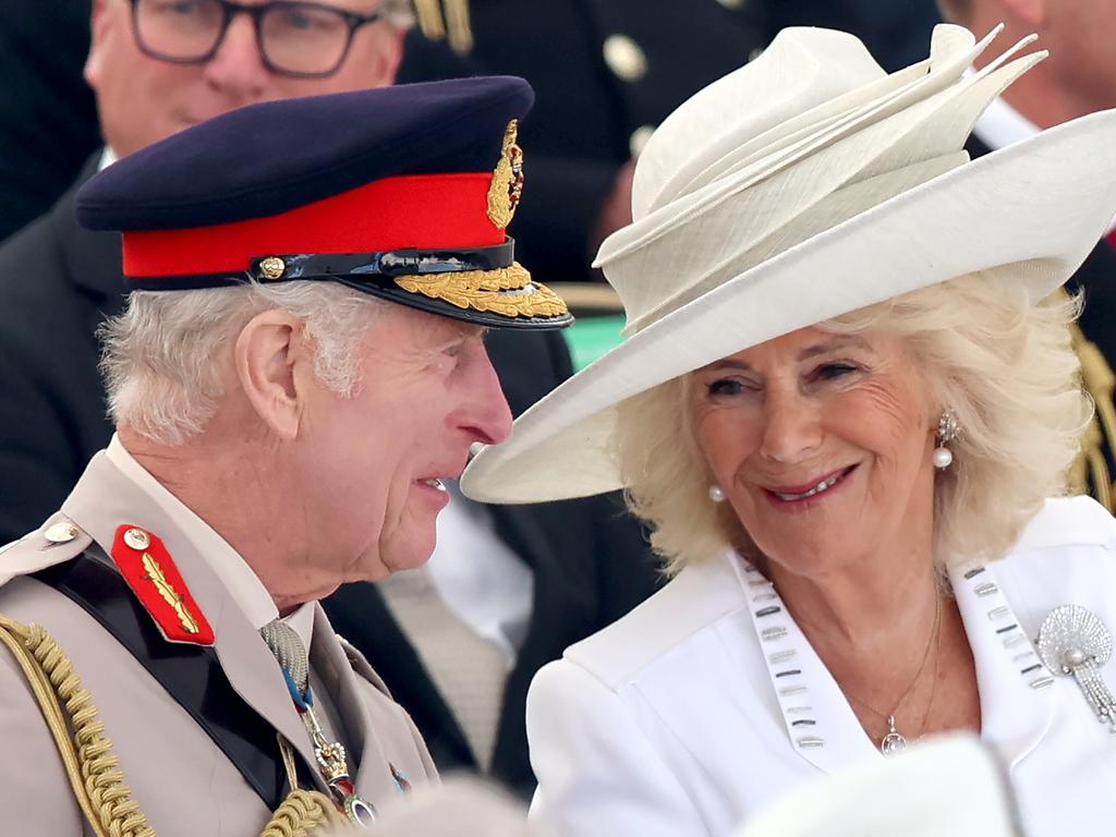 The trip to France marked Charles and Camilla’s first international engagement since the King’s cancer diagnosis in February. Picture: Chris Jackson/Getty Images