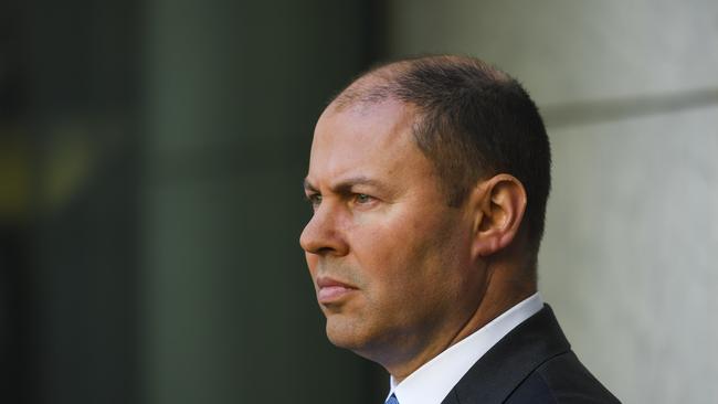 Josh Frydenberg has urged Australians to use the one-off $750 payments on ‘things that matter most to you’. Picture: AAP