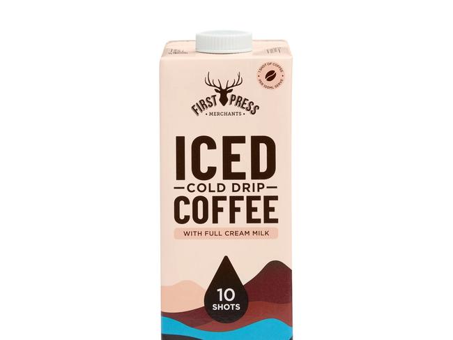 EMBARGO FOR TWAM, 05 OCTOBER 2024. FEE MAY APPLY. Iced Cold Drip Coffee With Full Cream Milk (8 pk). Photo: Supplied