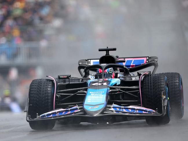 Jack Doohan had a lot of work to do during a wet FP1 in Canada.