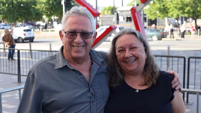 Paul McCartney fans at the Got Back Tour at the Adelaide Entertainment Centre, October 18. Picture: Kelly Barnes