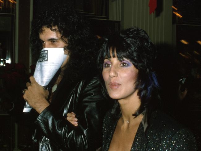 ‘Very nice and surprisingly polite’ ... Cher tells how Gene Simmons used to hide his face from paparazzi, as part of his public image as the masked “Demon” in glam rock band Kiss.