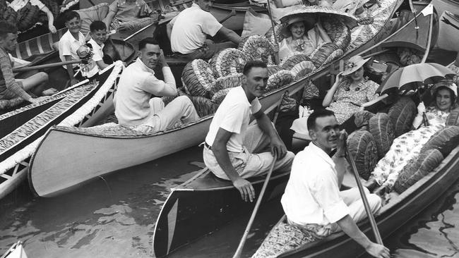 Crowds once flocked to river for the Henley-on-Yarra rowing regatta.