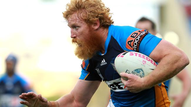 Brad Meyers in action for the Gold Coast Titans.