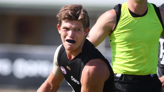 15.1.2020.Port Adelaide AFL open training session at Alberton Oval. Mitch Georgiades. PIC TAIT SCHMAAL