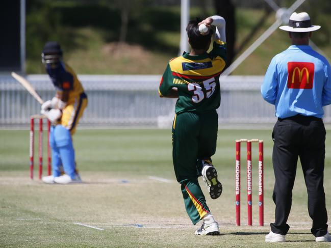 Abdullah Sheraz prepares to launch. Picture Warren Gannon Photography