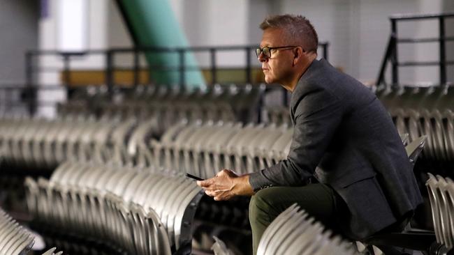 Football operations boss Steve Hocking will be watching closely to see how the new rule changes are implemented. Picture: Dylan Burns/AFL Photos via Getty Images