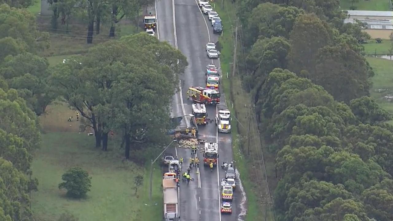 Richmond Road is one of the busiest in the area. Picture: 9News