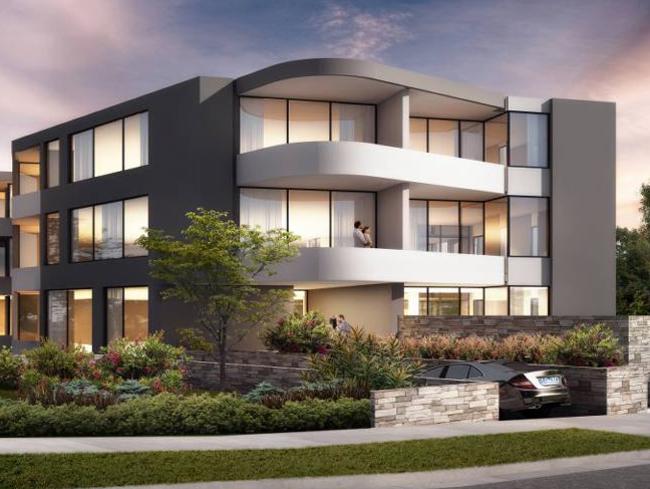 The hotly anticipated Belmont Apartments development at Wollstonecraft