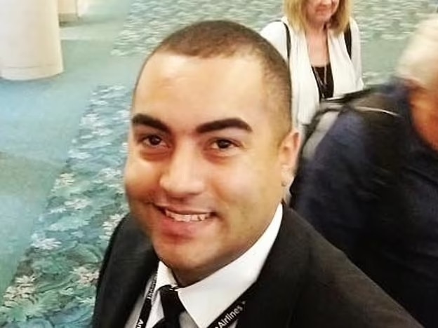 Pilot Jonathan Campos was onboard the American Airlines flight which crashed in Washington DC. Picture: Supplied