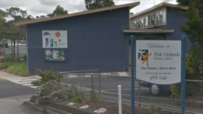 Park Orchards primary school was in lockdown. Picture: Google Maps