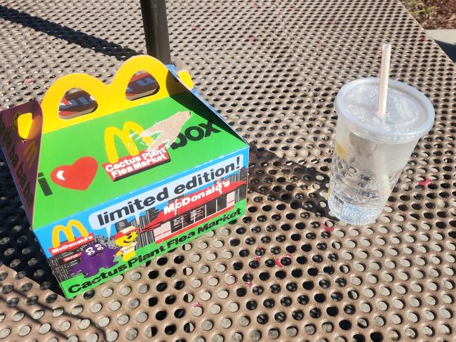 McDonald’s is finally launching the ‘Adult Happy Meal’ in Australia – almost two years after they were released in the US. Picture: Supplied