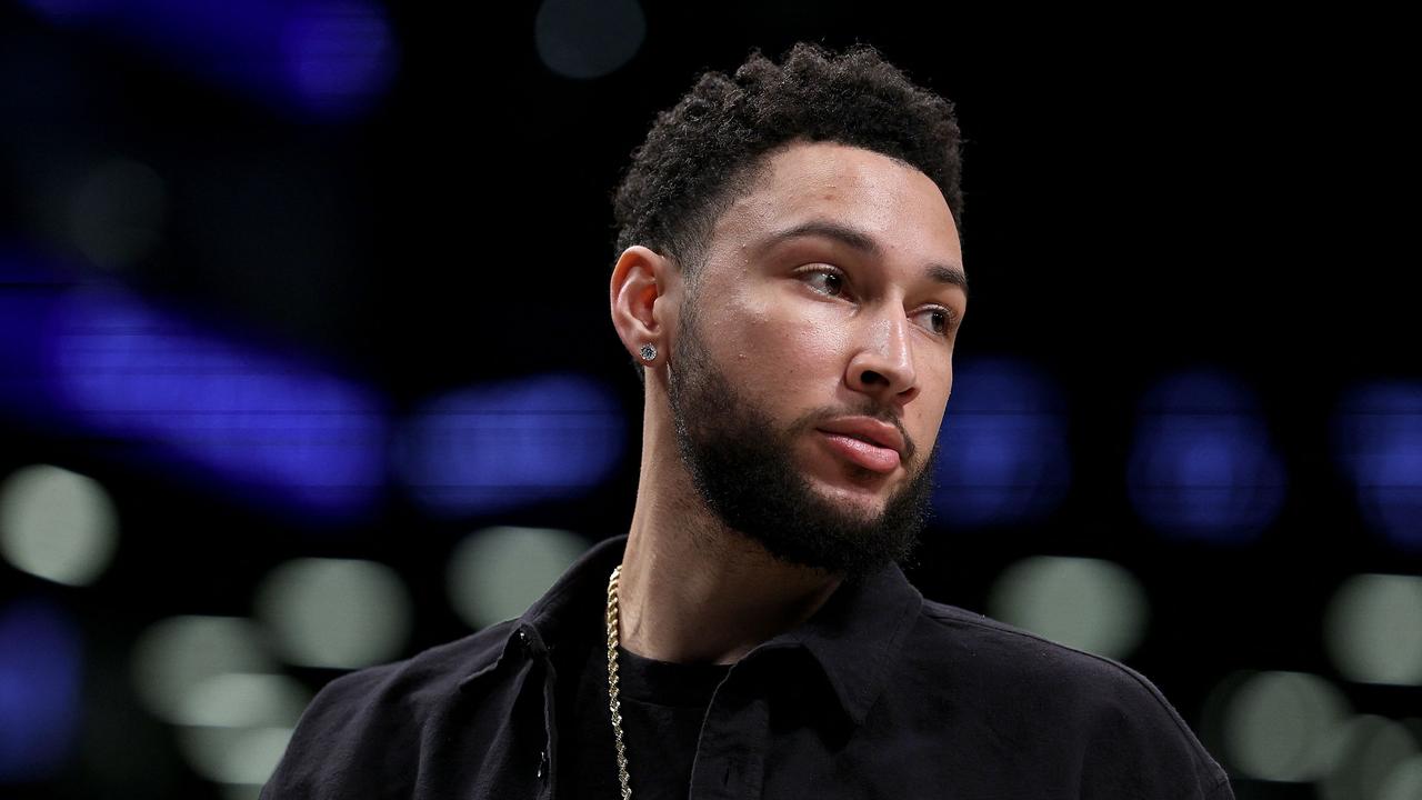 Ben Simmons’ season was cut short at the Nets. Elsa/Getty Images/AFP