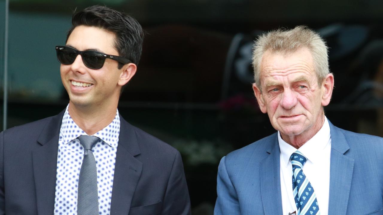 Co-trainers Sterling Alexiou (left) and Gerald Ryan. Picture: Grant Guy