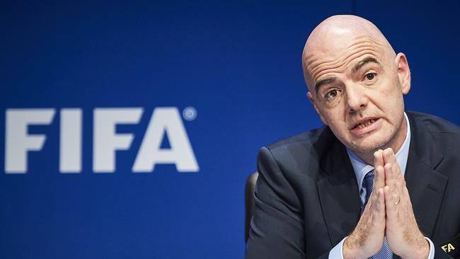 FIFA President Gianni Infantino. Picture: AFP