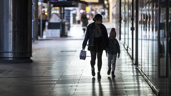 Victorian retailers are bracing for the worst as the extension of Melbourne’s lockdown is set to cause billions of dollars worth of damage from lost sales. Picture: Daniel Pockett/Getty Images