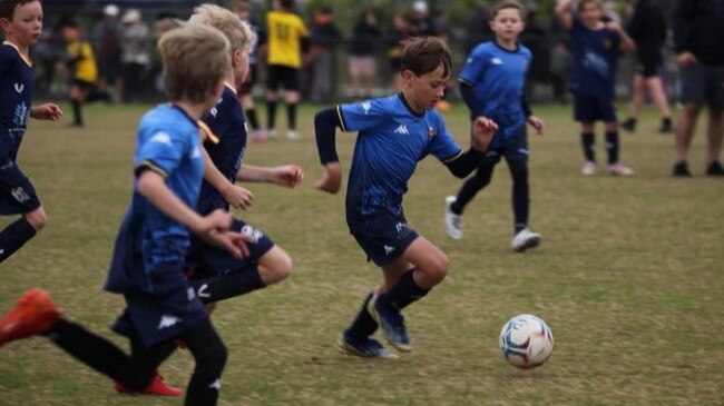 Flynn Hombsch of the South West Queensland Thunder FC