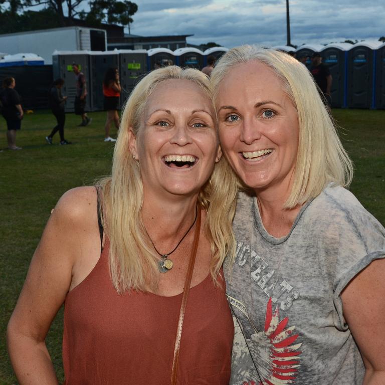 Sinead Andersen and Bronagh Costello at Under The Southern Stars concert at Sharks, Parkwood. Pic: Regina King