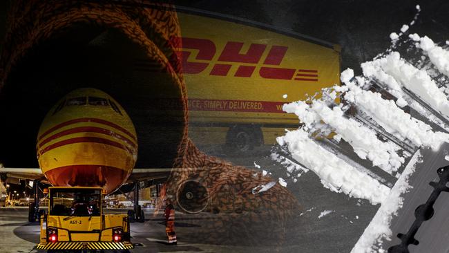 Corrupt workers at international courier DHL helped to smuggle millions of dollars worth of cocaine into Australia. Artwork: Fuzz Hamzah