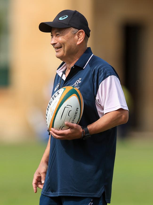 He is helping out Eddie Jones for free. (Photo by Mark Evans/Getty Images)