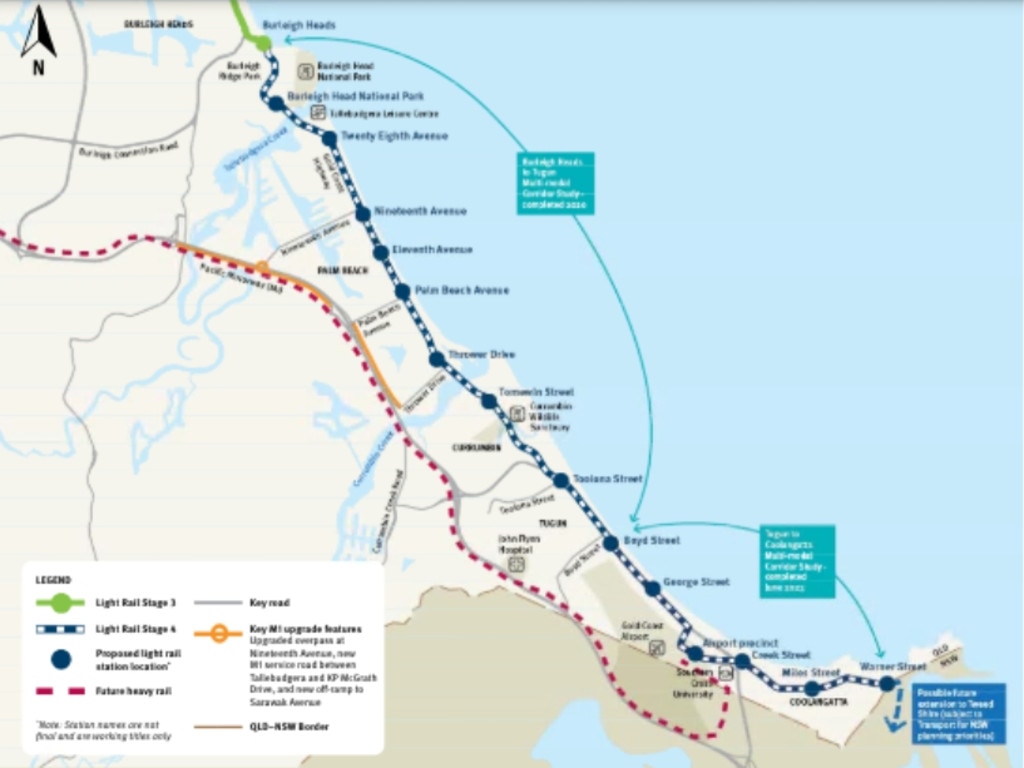 Light rail trams versus heavy rail trains to Gold Coast Airport | Gold ...