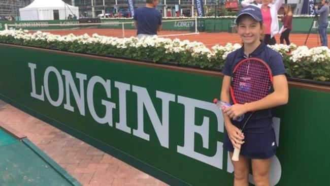 Lara Walker will have taken plenty of experience from the Longines Future Tennis Aces tournament.