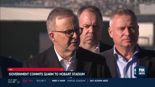 Government announces Tassie Stadium funding