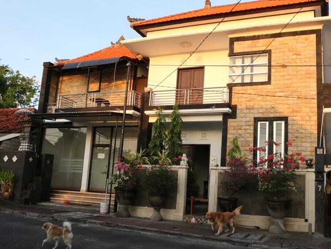 The place where David Taylor and Sara Connor stayed in a room on the first floor. Picture: Lukman S. Bintoro.