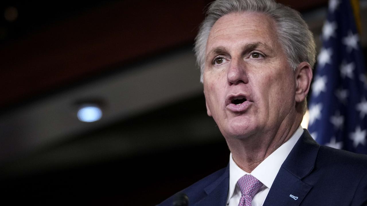 House Minority Leader Kevin McCarthy. Picture: Drew Angerer/Getty Images/AFP