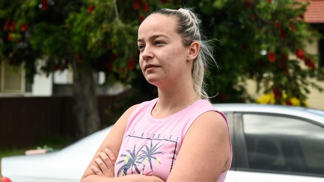 Danni-Maree Giles said the house has become overrun by squatters. Picture: James Gourley