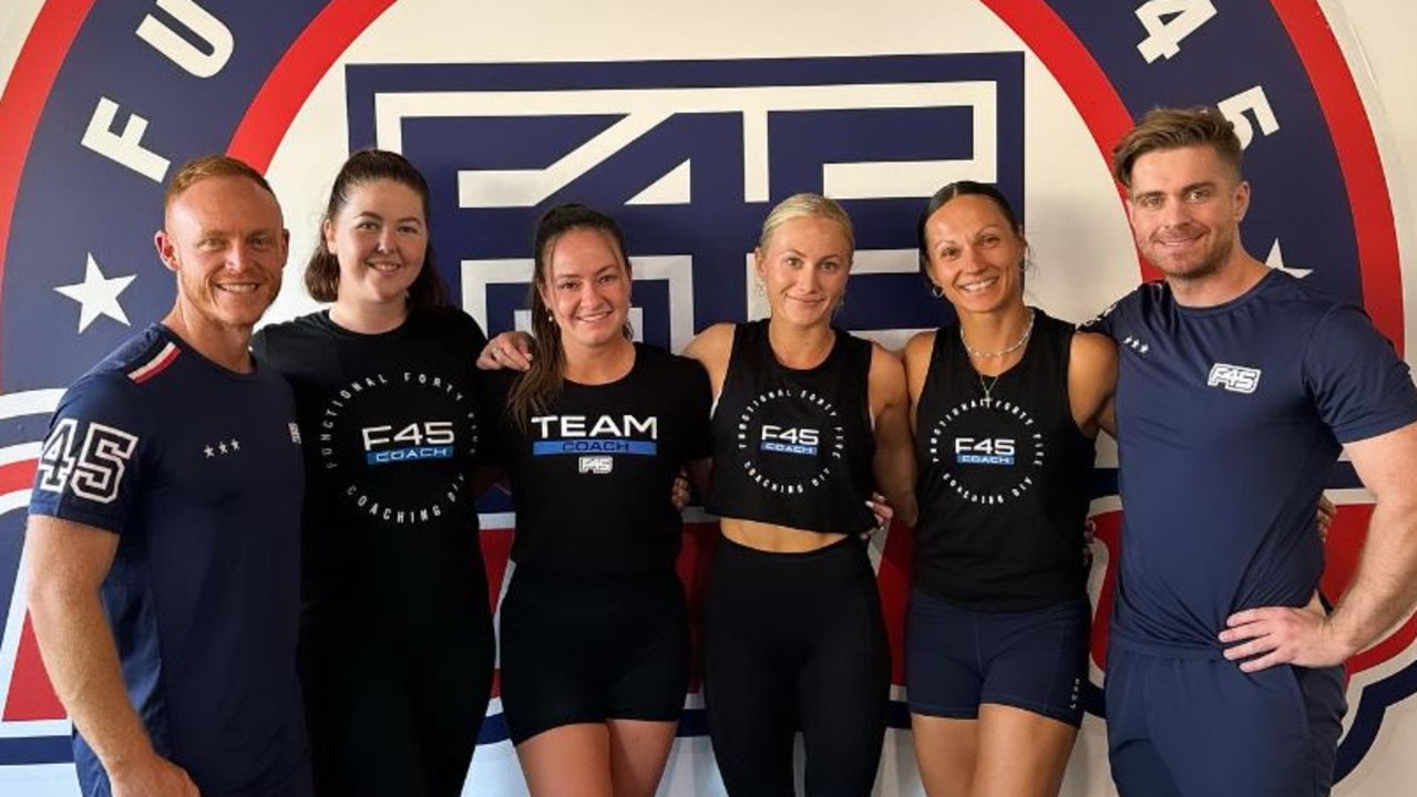 The team at F45 South Perth. Picture: Instagram.