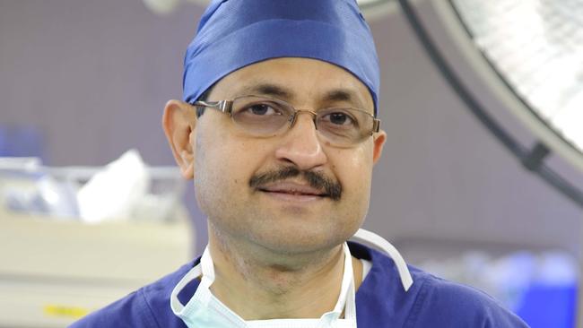 Plastic surgeon Dilip Gahankari, who says sick patients of his have had to cancel due to the border closures.