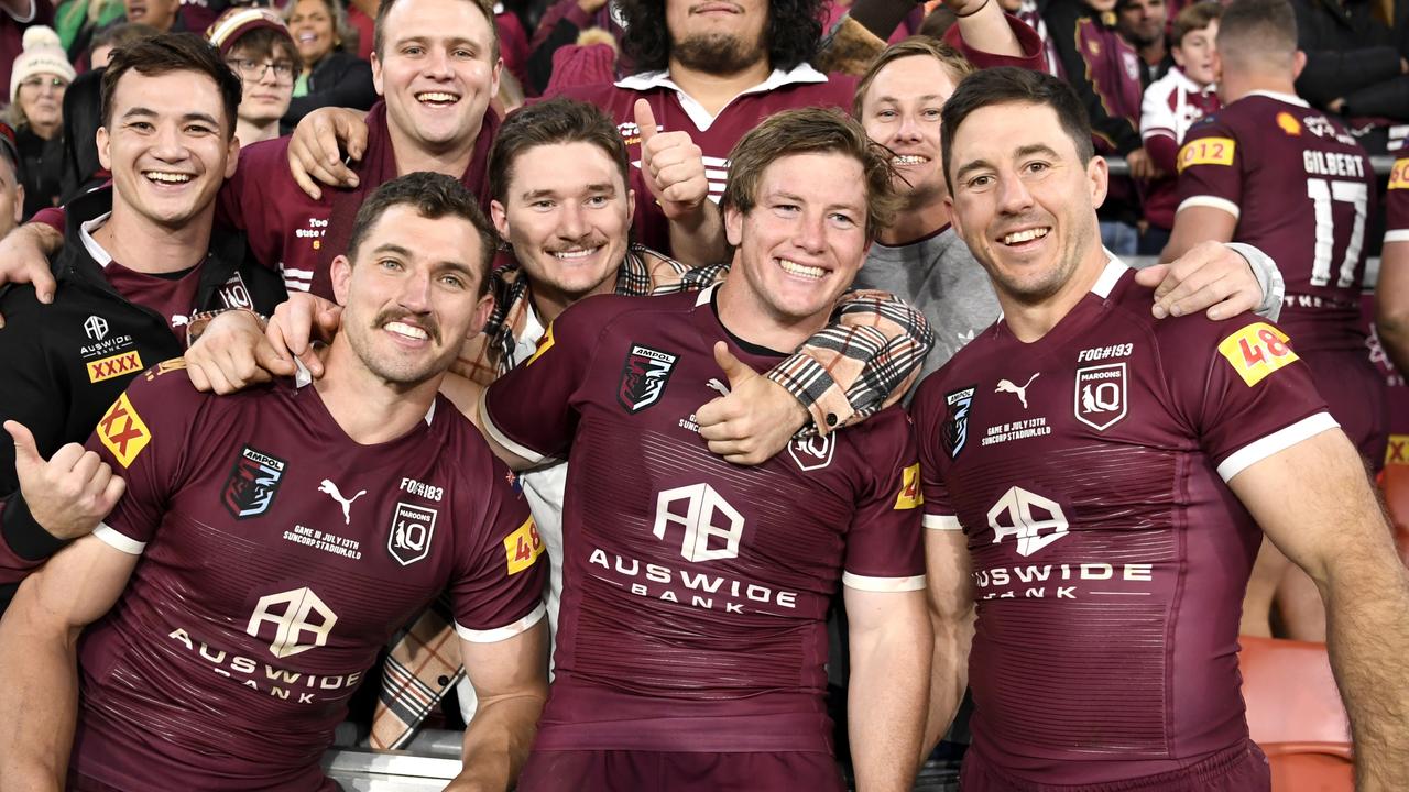 Harry Grant believes the involvement of recent Maroons greats in this year’s series was the secret to Queensland’s success. Picture: NRL Photos