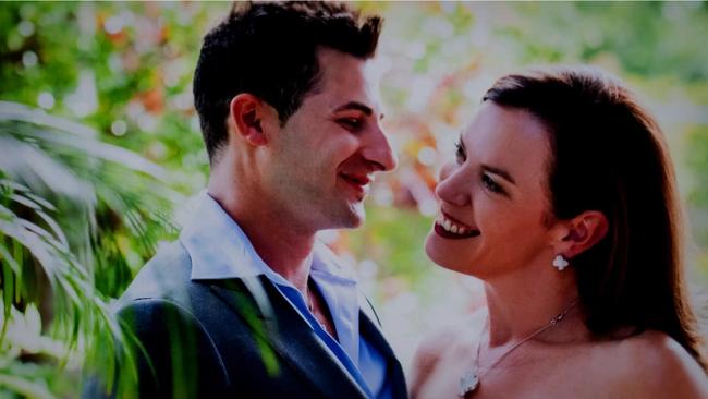 Melissa Caddick and Anthony Koletti. Picture: Supplied via 7 News