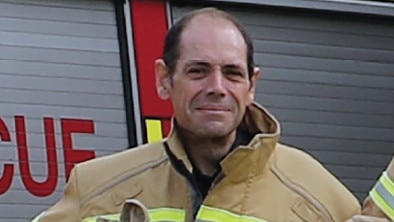 Firefighter Michael Kidd died after being struck by a beam at a house fire in Sydney’s northwest. Picture: Supplied.