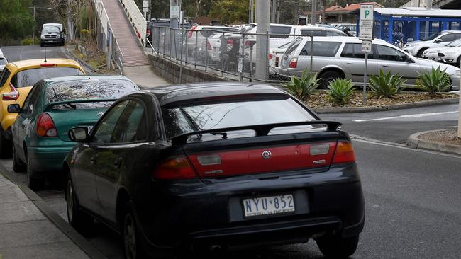 Parking in Banyule is a big issue for residents according to the Snap Send Solve app. Picture: Andy Brownbill